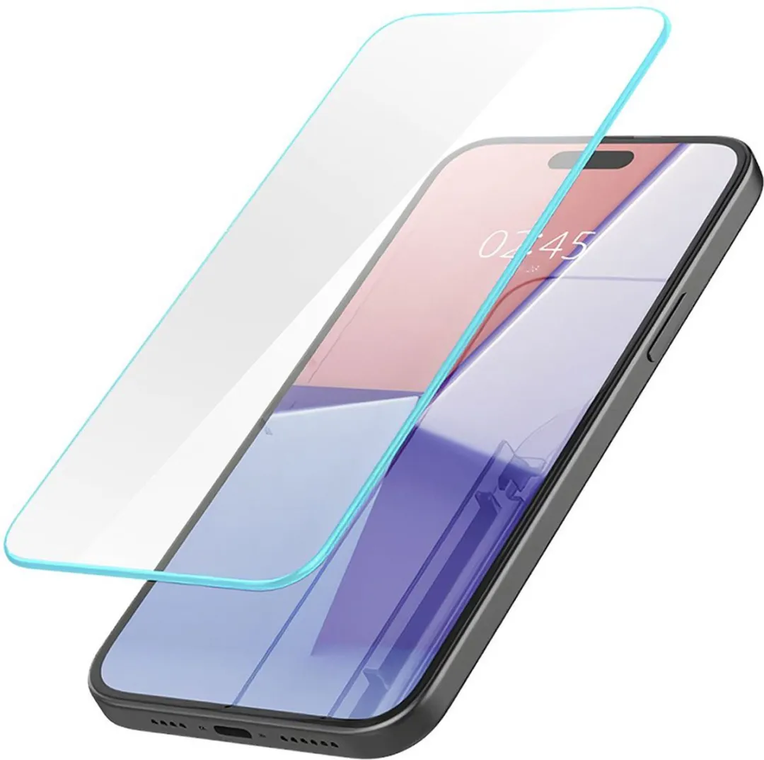 Spigen GLAStR AGL06890 Screenprotector - iPhone 15/16 Plus