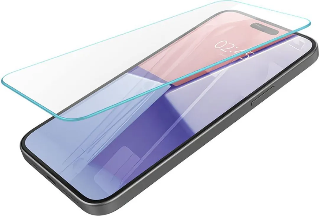 Spigen GLAStR AGL06890 Screenprotector - iPhone 15/16 Plus