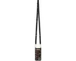 iDeal of Sweden iPhone Necklace Case - Midnight Leopard - afbeelding 2 van 4