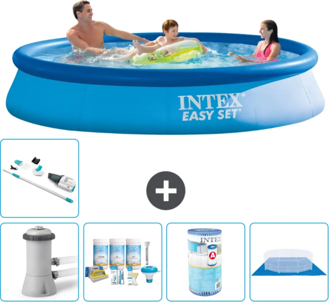 Intex Easy Set Zwembad 366x76cm - Blauw - 5621L