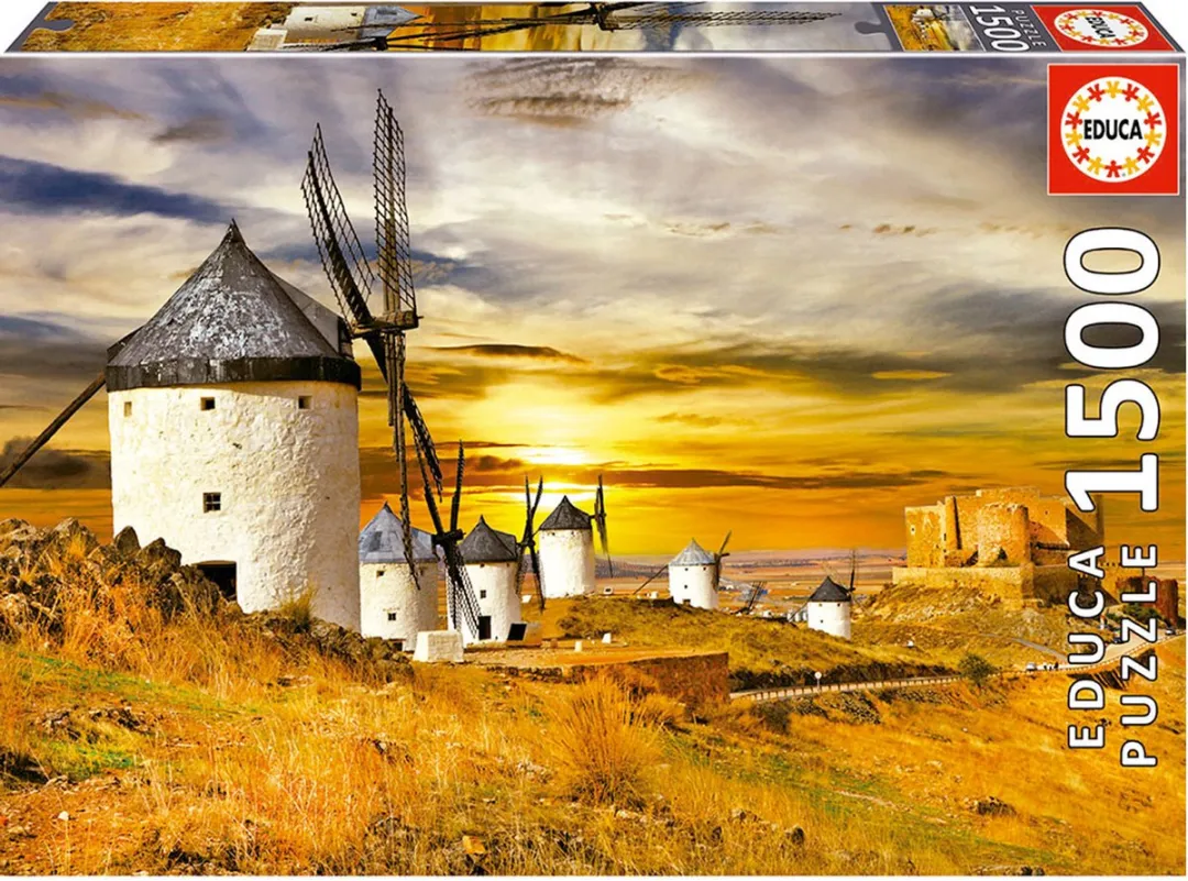 Educa Molinos de Viento Puzzel 1500 Stuks