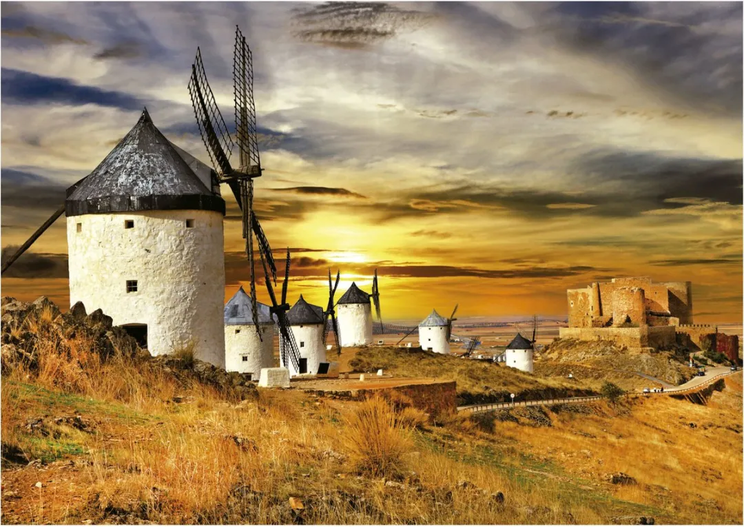 Educa Molinos de Viento Puzzel 1500 Stuks - Multicolor