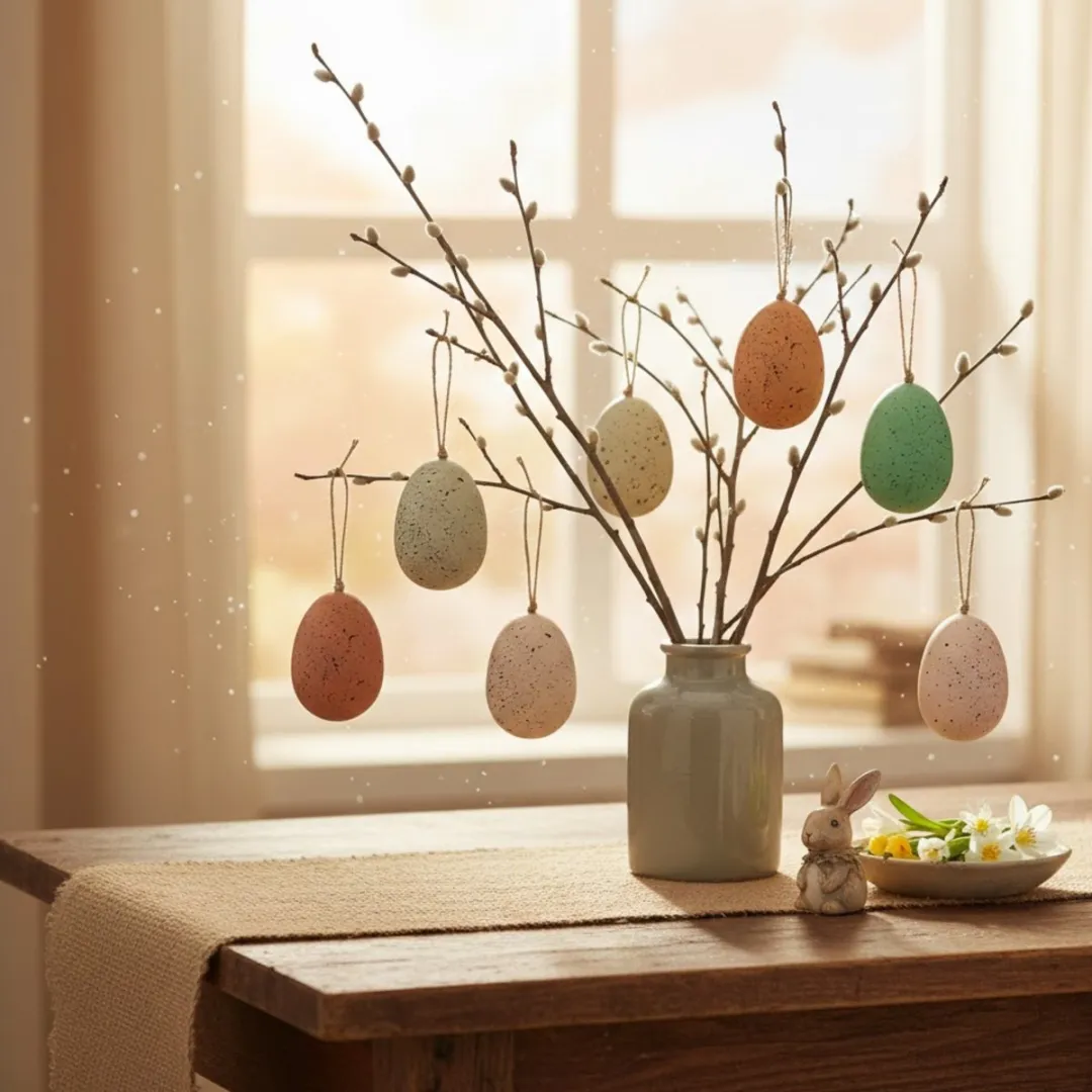 Decoris Paaseieren Multicolor - 6 Stuks