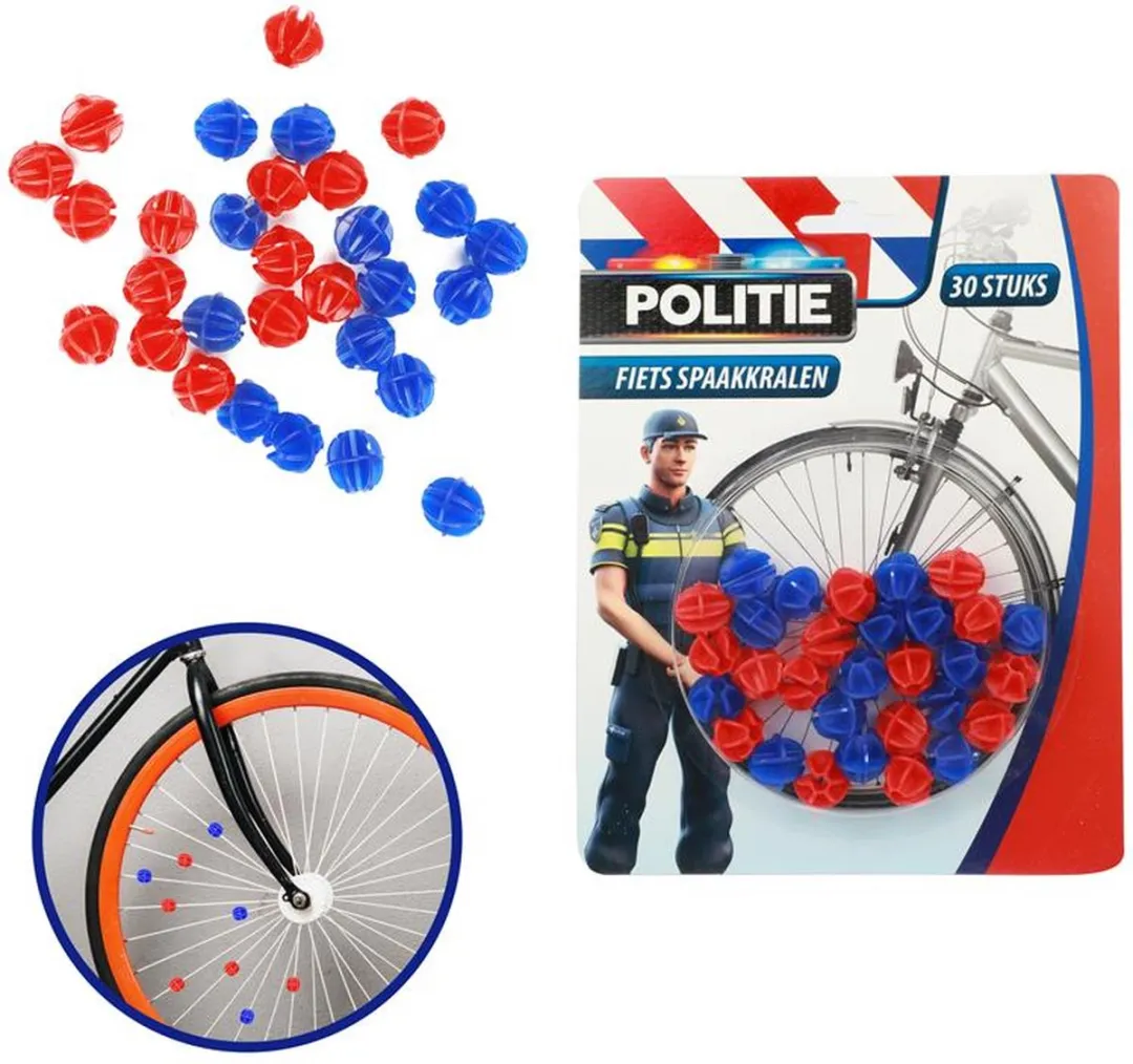 Toi-Toys Politie Fietsspaakkralen