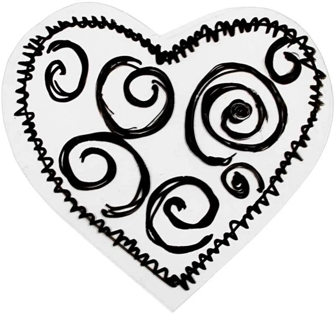Creativ Company Glas- en Porselein Contourstift - Zwart