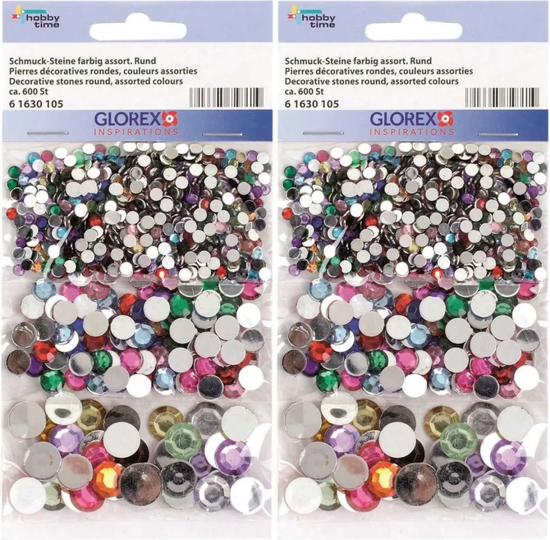 Glorex Hobby Plakstrass Steentjes