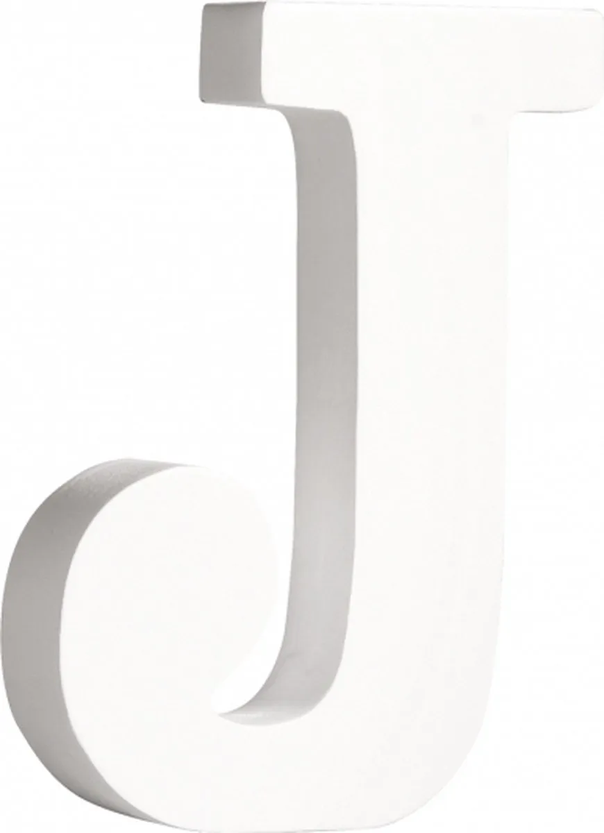 Rayher Houten Letter J 11cm