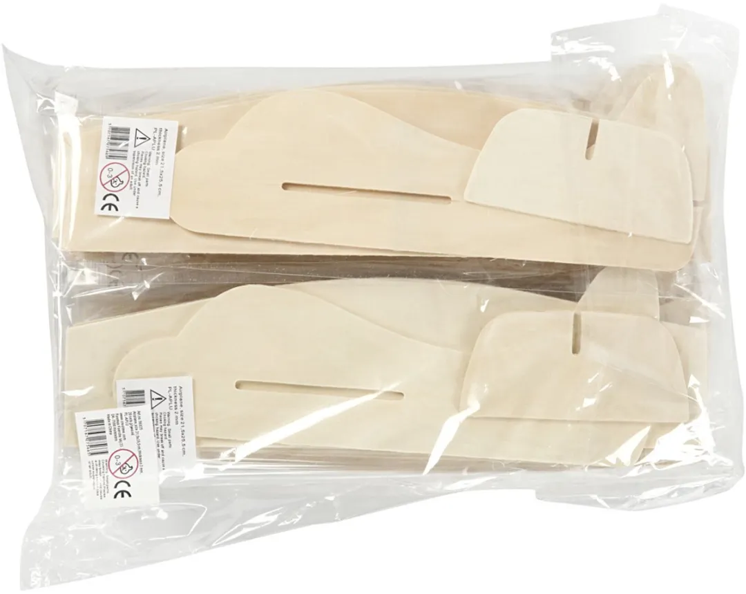 Creativ Vliegtuig Bouwpakket 21,5x25,5cm Beige