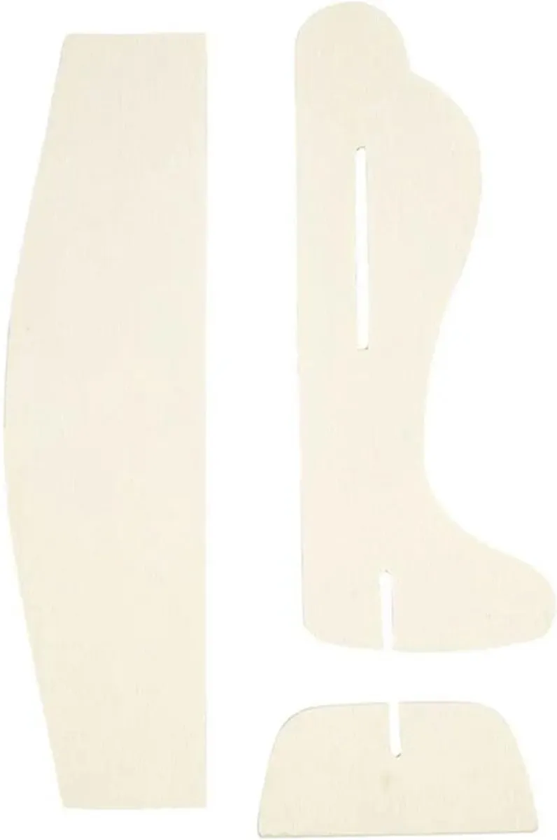 Creativ Vliegtuig Bouwpakket 21,5x25,5cm Beige