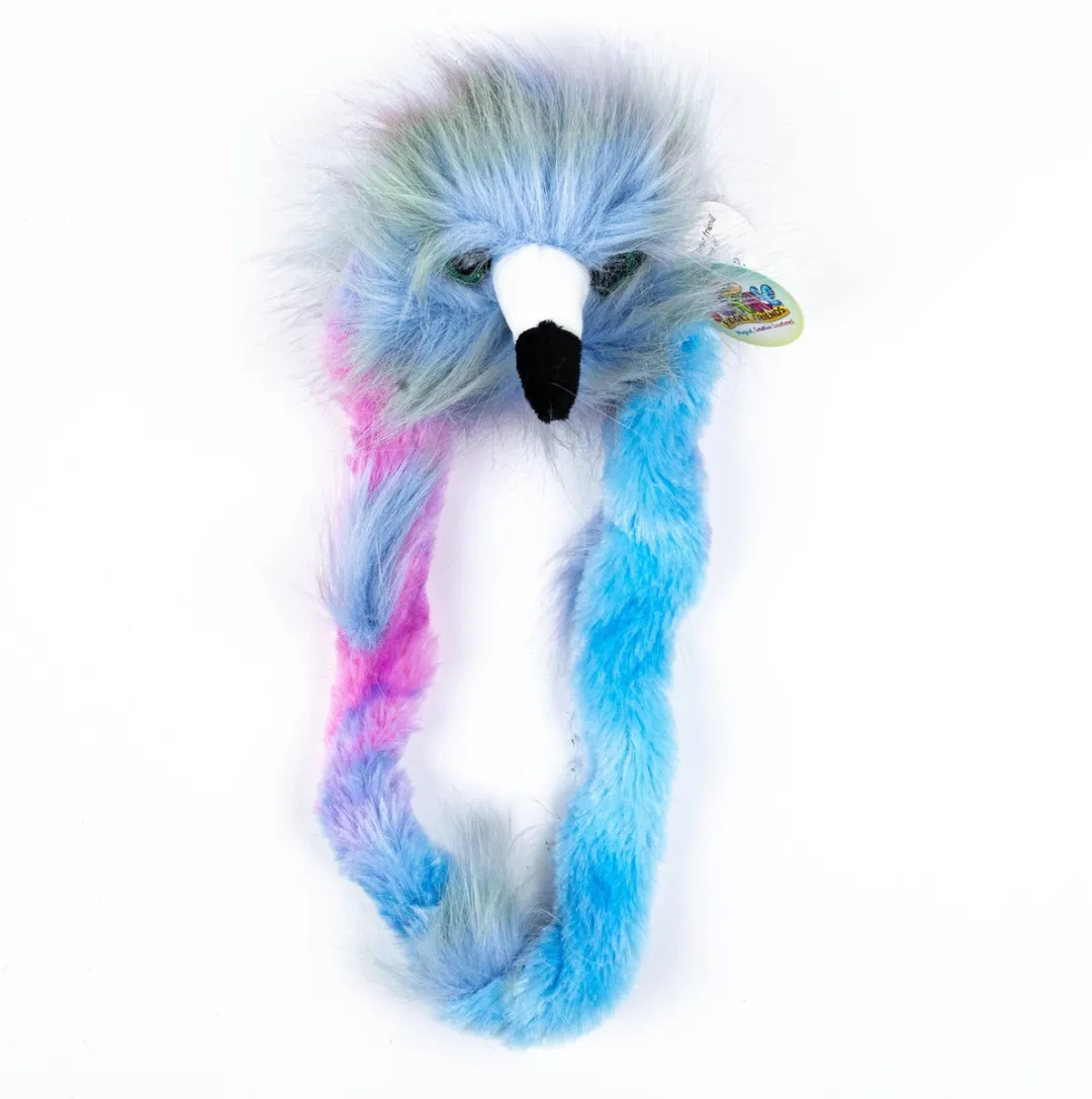 Tangle Furry Fidget Friends Skye The Flamingo
