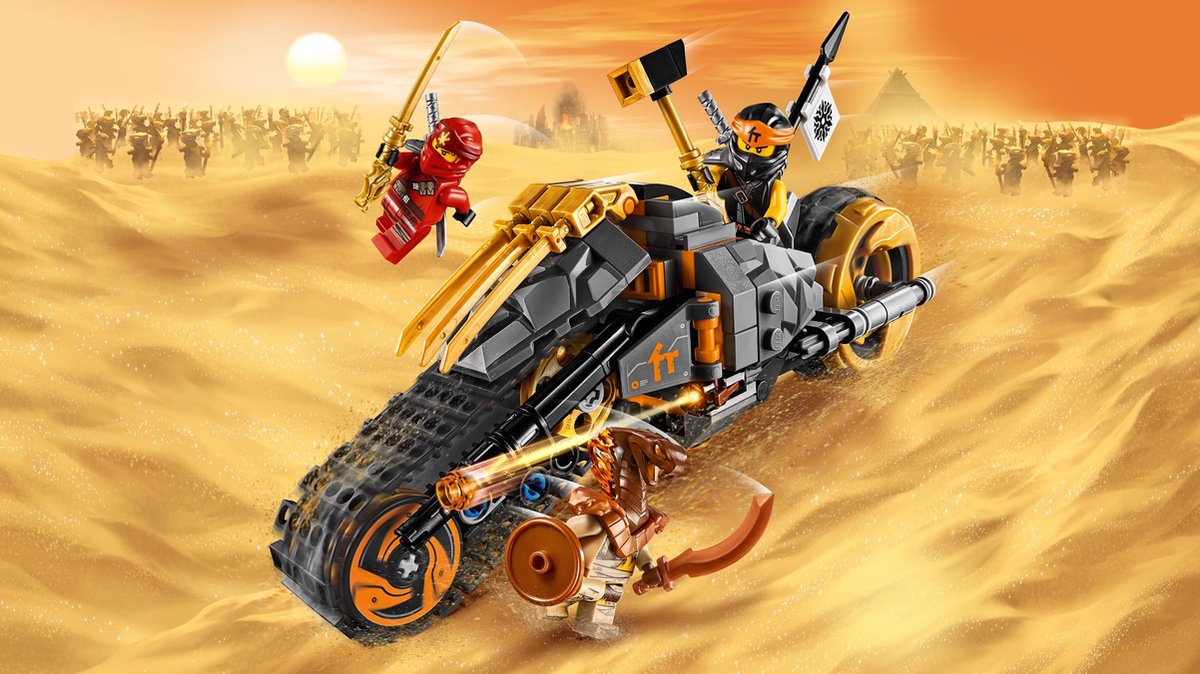 LEGO NINJAGO Cole's Crossmotor - 70672