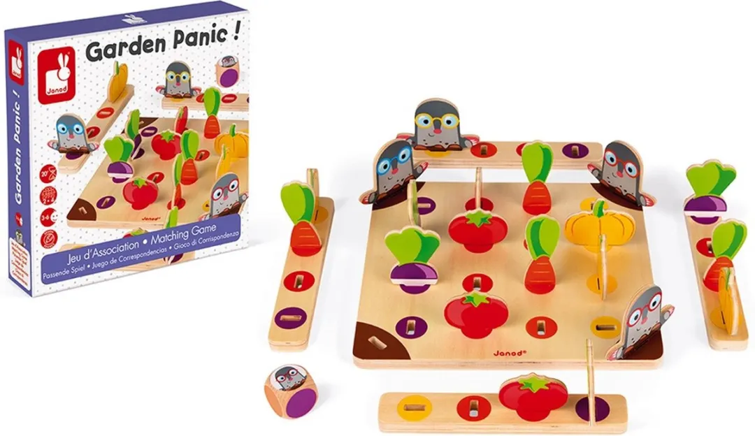 Associatiespel "Garden Panic!"