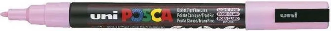 Posca Uni PC3M Verfmarker Lichtroze - Multi