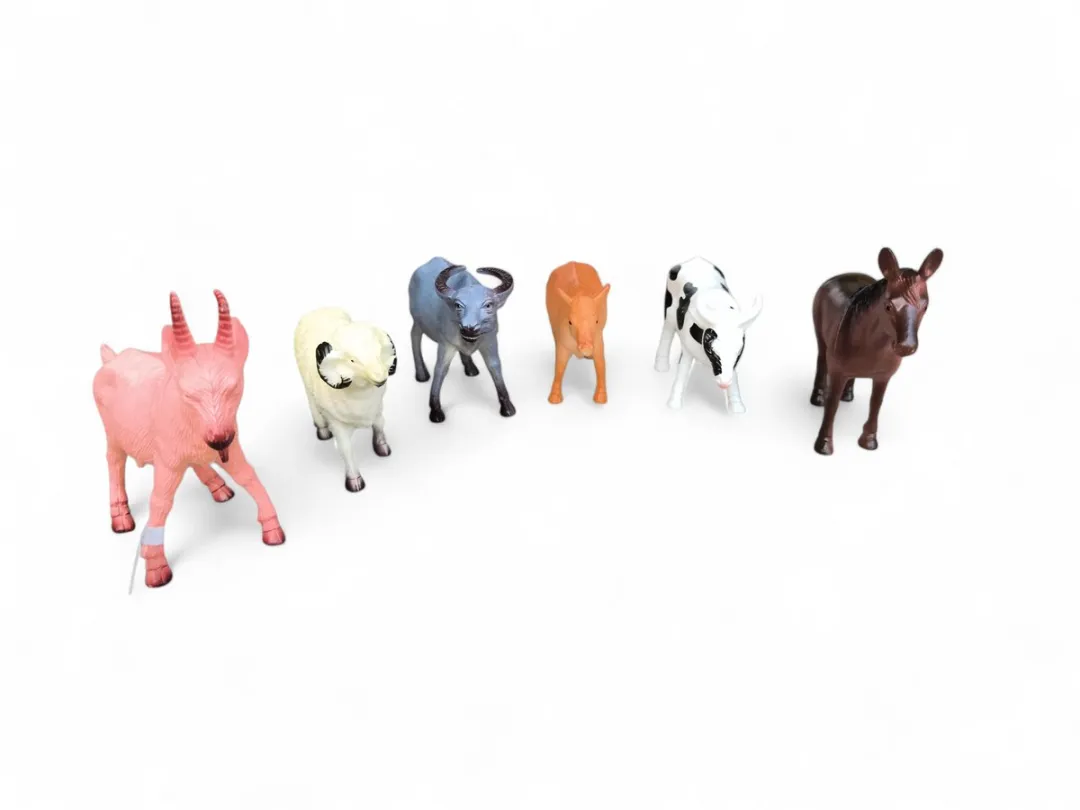 Jobber Toys Boerderijdieren Speelgoed Set 6 Stuks