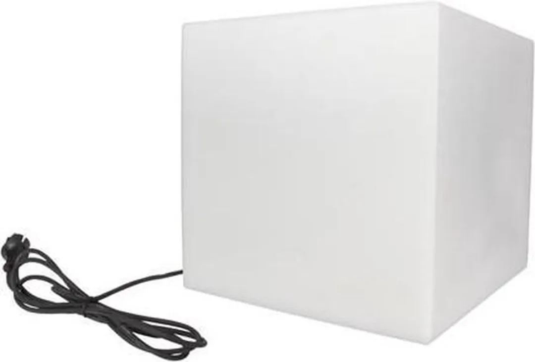 Perel Lichtkubus Tuin 38cm