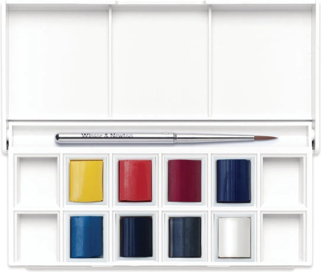 Winsor & Newton Cotman Skyscape Pocket Aquarelset - 8 Kleuren
