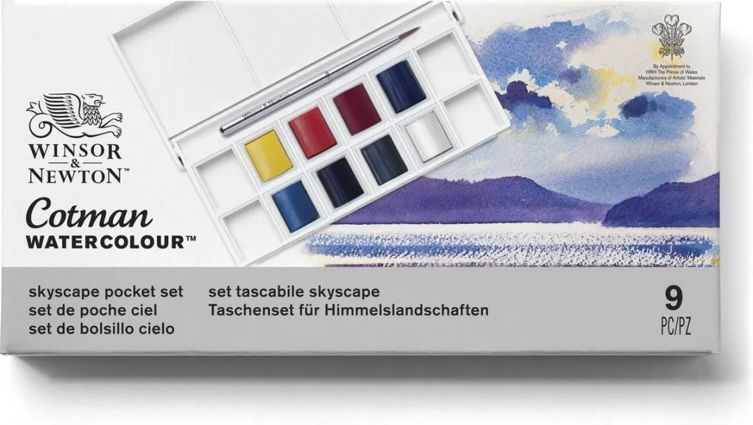 Winsor & Newton Cotman Skyscape Pocket Aquarelset
