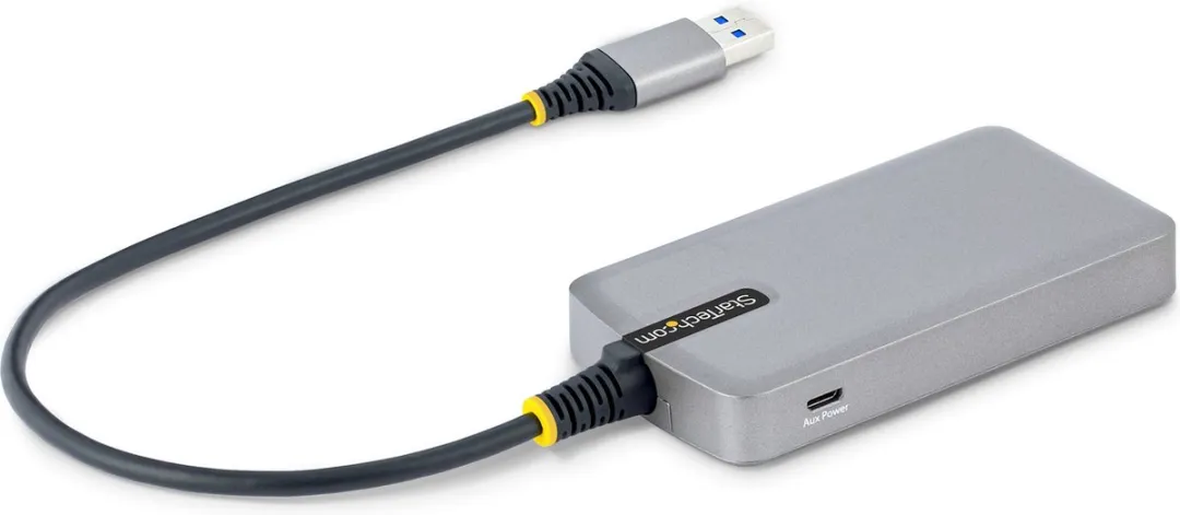Startech 5G4AB-USB-A-HUB USB Hub - Grijs