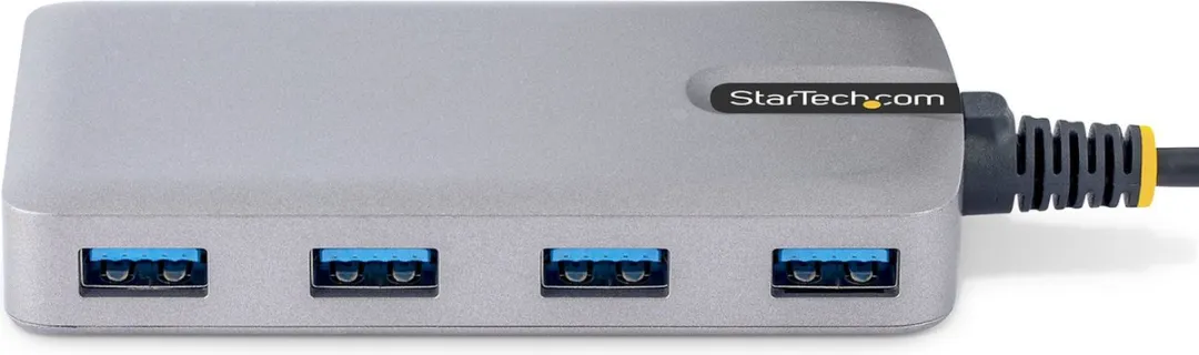 Startech 5G4AB-USB-A-HUB USB Hub - Grijs