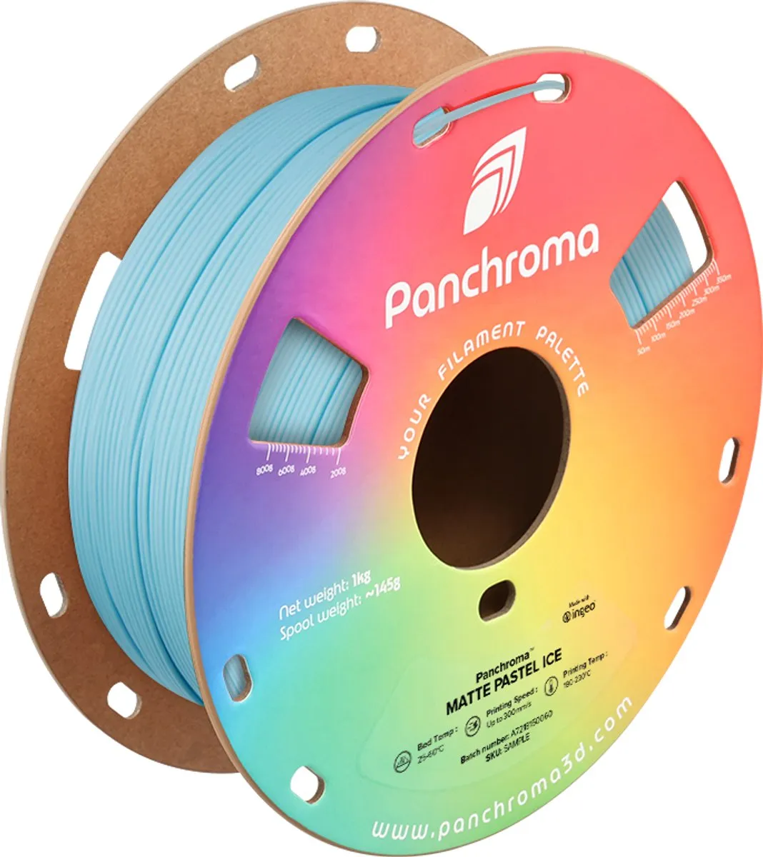 Polymaker PolyTerra PLA Matte 1.75mm Pastel Ice