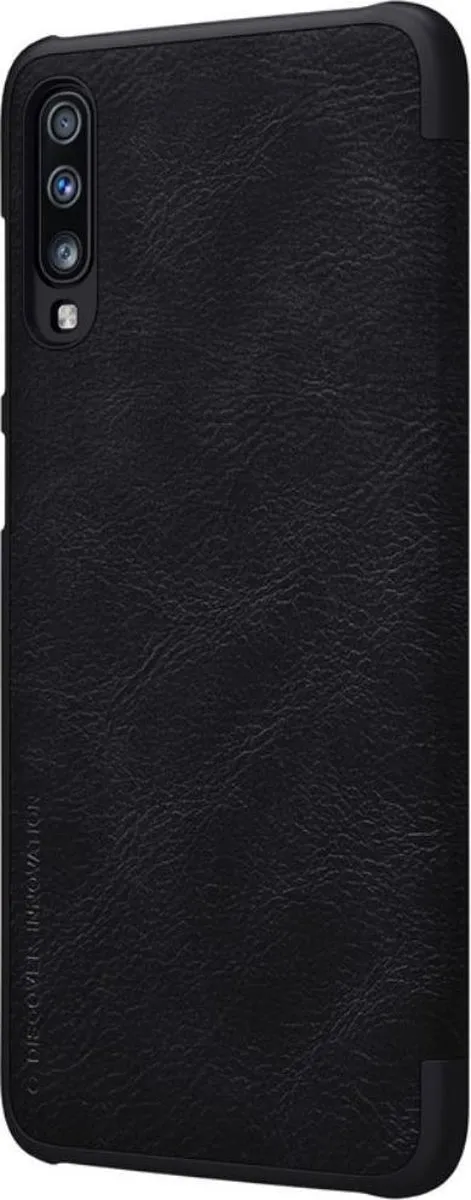 Nillkin Qin Series Hoesje Samsung Galaxy A70 - Zwart
