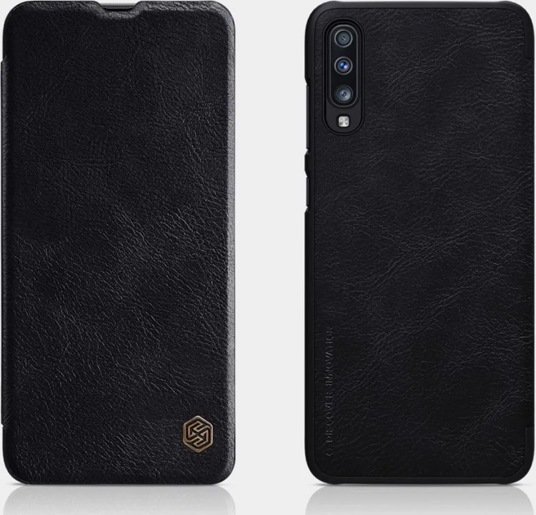 Nillkin Qin Series Hoesje Samsung Galaxy A70 - Zwart