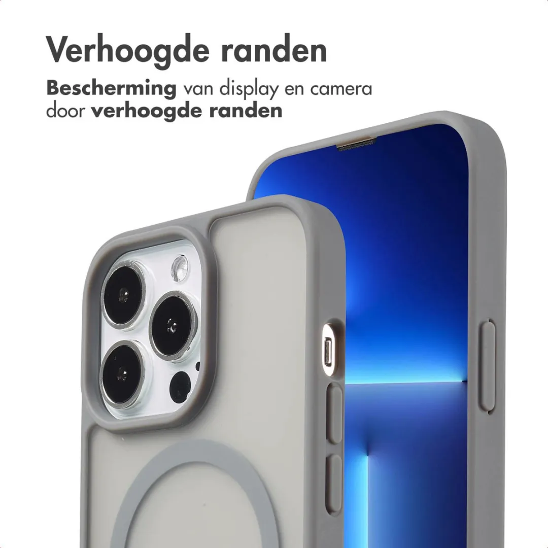 Imoshion Hoesje iPhone 13 Pro - Grijs - MagSafe