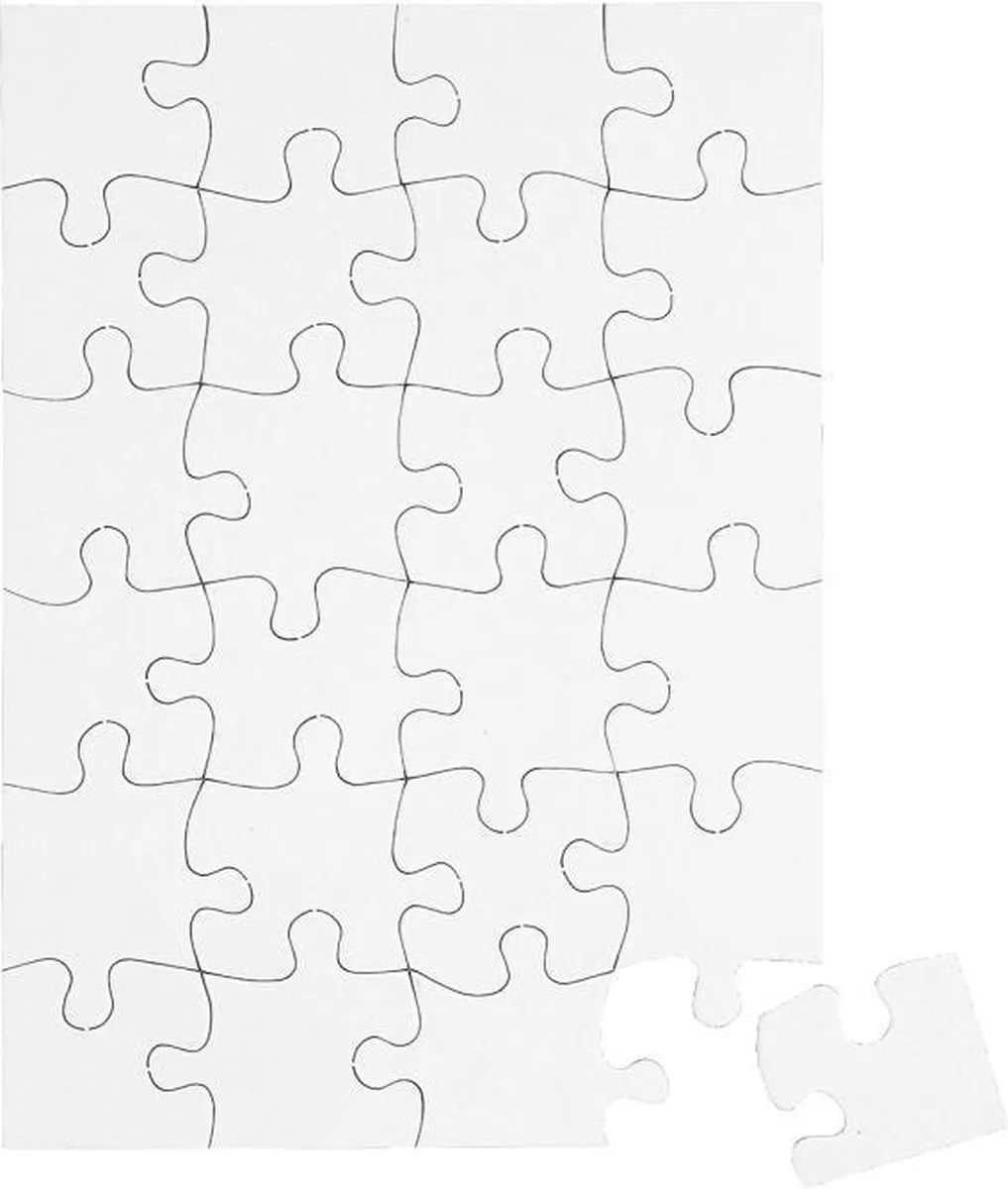 Kartonnen Puzzel Creativ Company 15x21cm