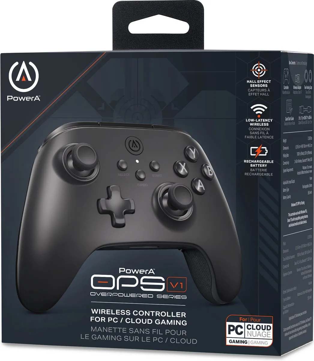 POWERA OPS v1 Draadloze Controller PC - Zwart