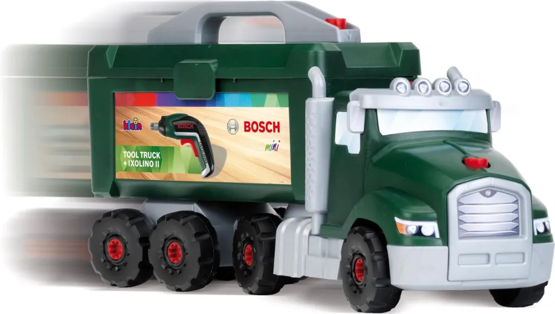 Klein Toys Bosch Ixolino II Gereedschapswagen-set 86-delig - Groen - afbeelding 6 van 6