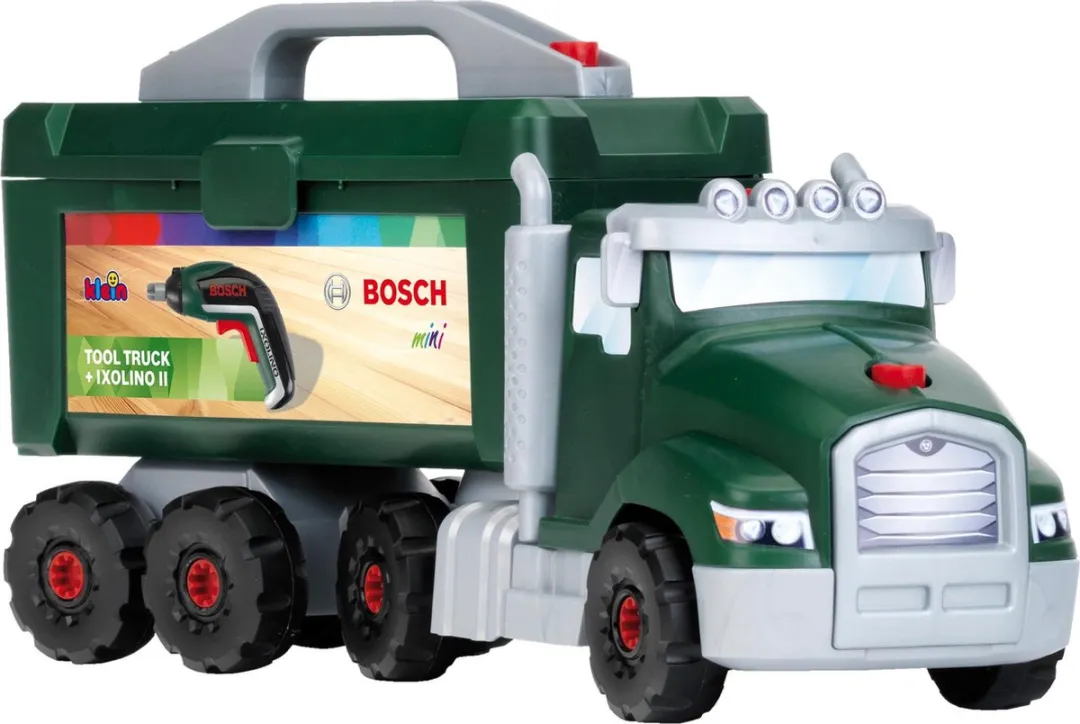 Klein Toys Bosch Ixolino II Gereedschapswagen-set 86-delig - Groen
