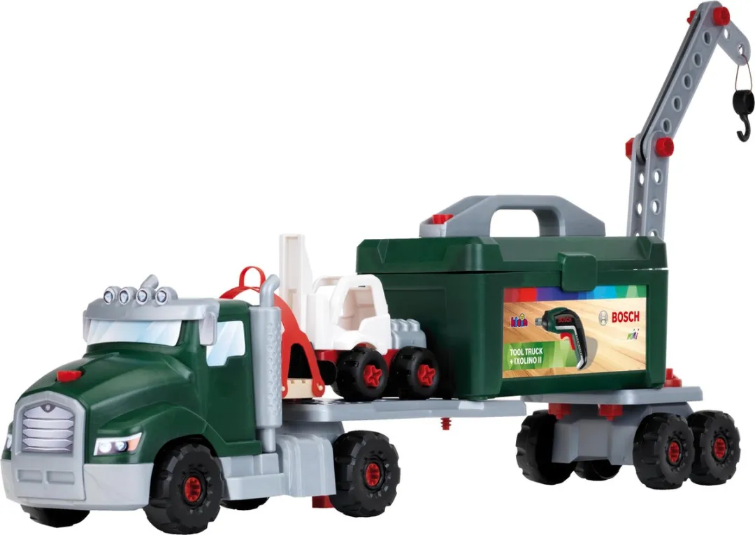 Klein Toys Bosch Ixolino II Gereedschapswagen-set 86-delig - Groen