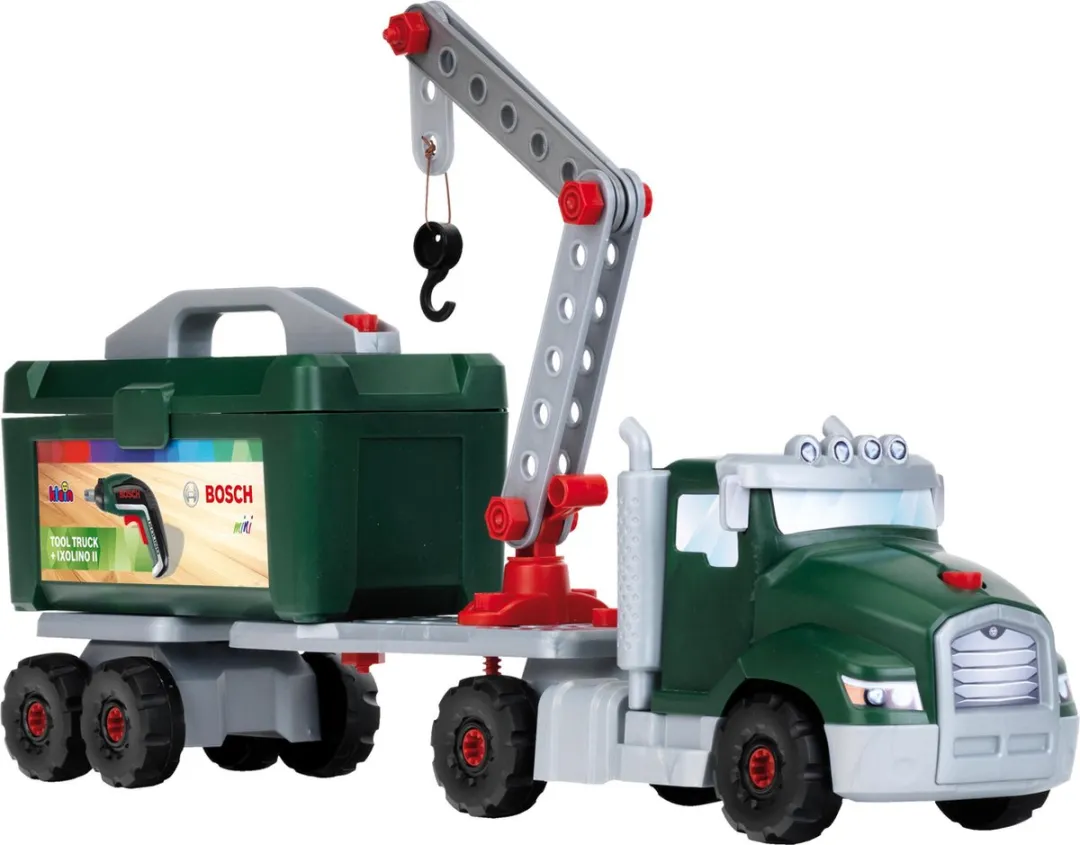 Klein Toys Bosch Ixolino II Gereedschapswagen-set 86-delig - Groen