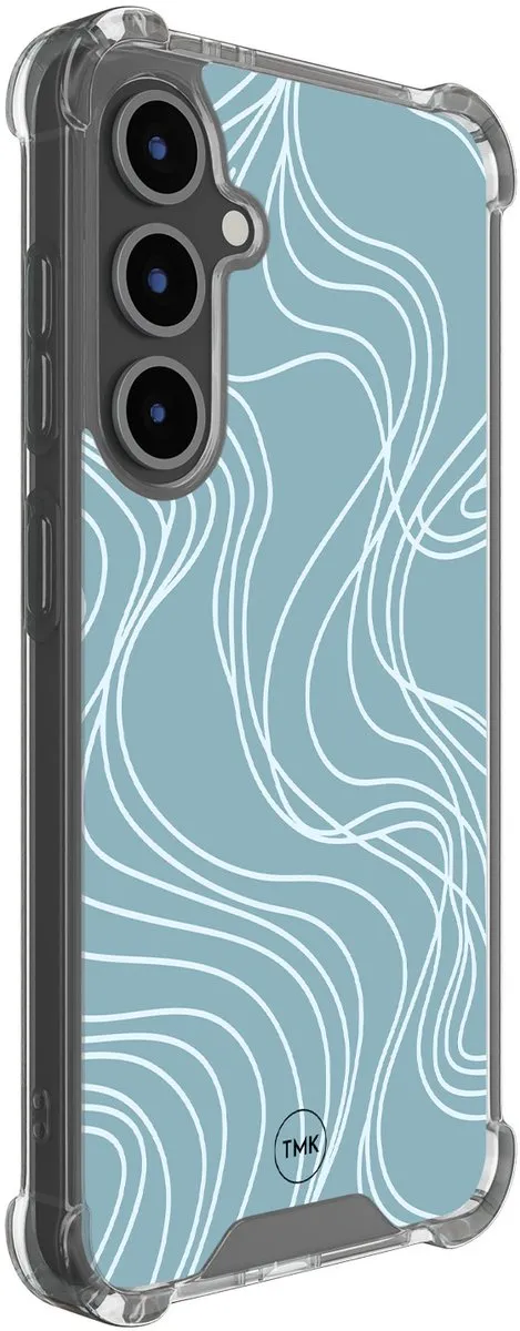 Casevibes S/S25FE/S/022 Hoesje Samsung Galaxy S25 FE - Blauw - Schokbestendig