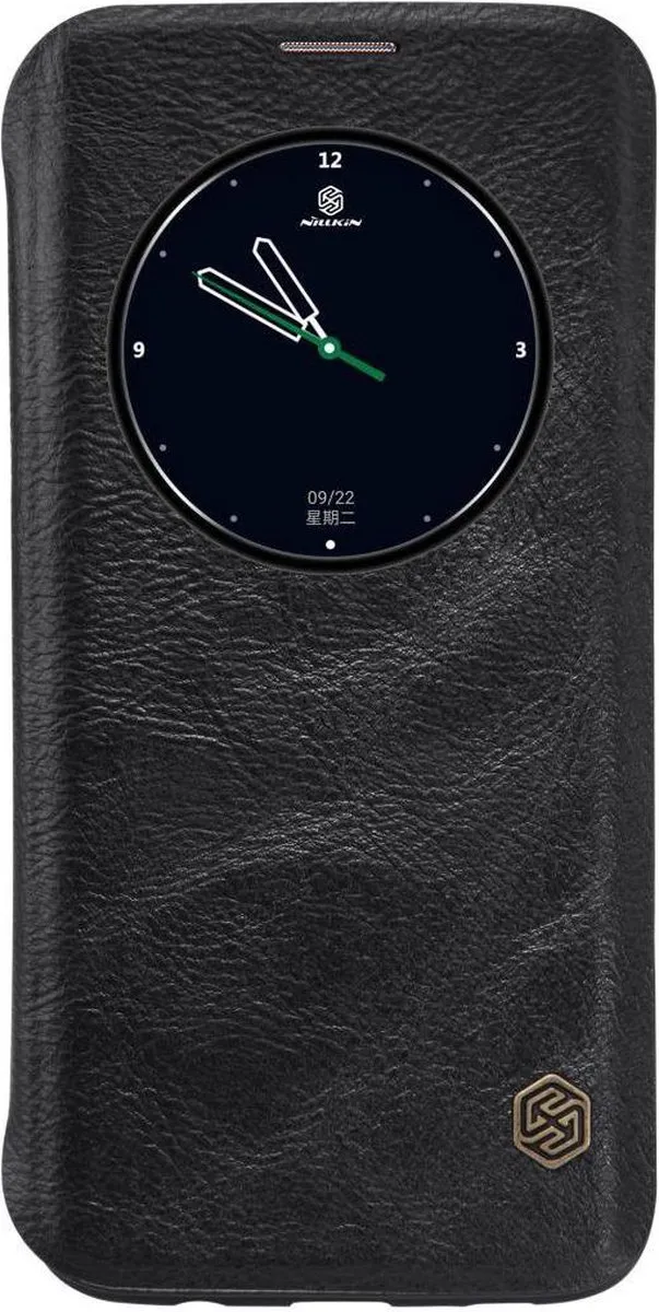 Nillkin Qin Book Cover Samsung Galaxy S7 Edge - Zwart