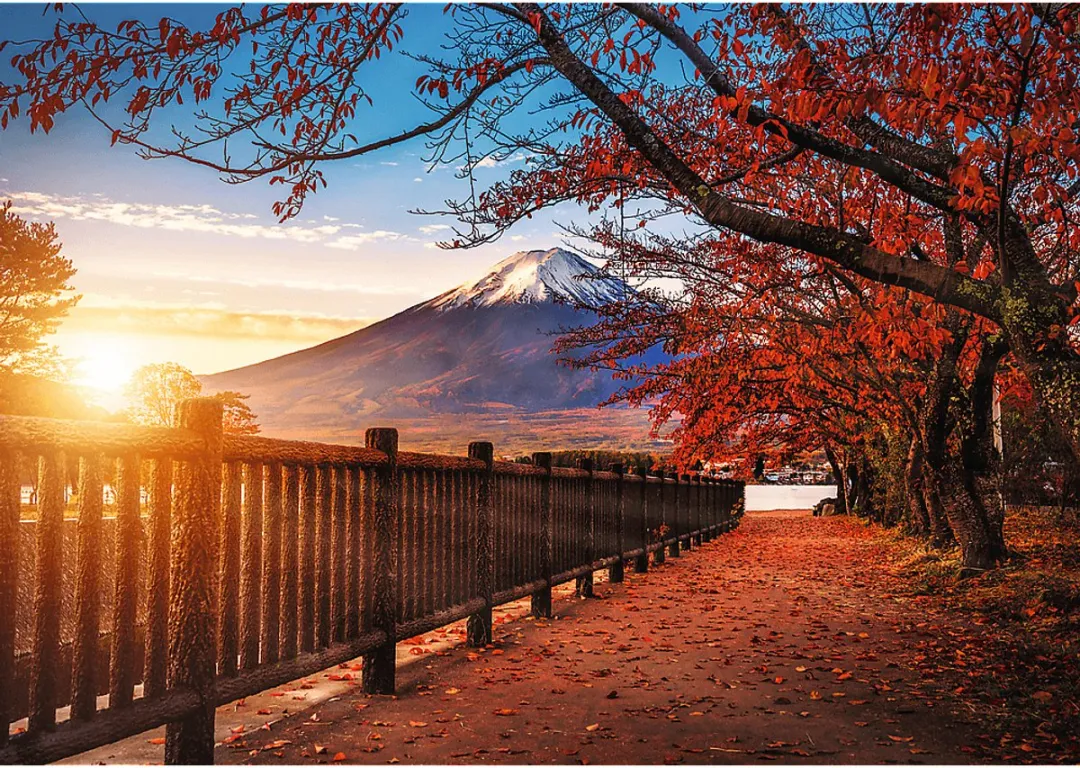 Trefl 1000 Premium Plus Photo Odyssey Mount Fuji - 1000 Stuks - Multicolor