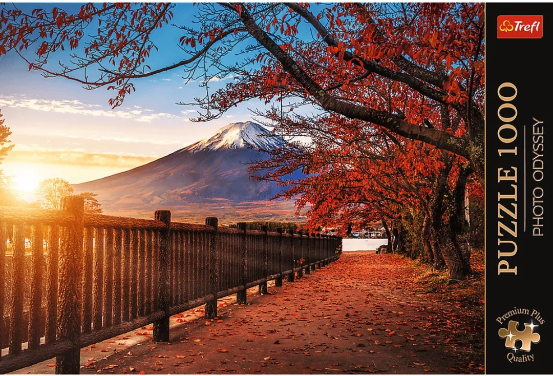 Trefl 1000 Premium Plus Photo Odyssey Mount Fuji - 1000 Stuks - Multicolor