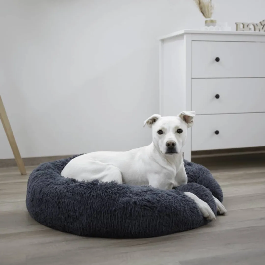 Kerbl Hondenbed Fluffy 60cm - Grijs - afbeelding 3 van 6