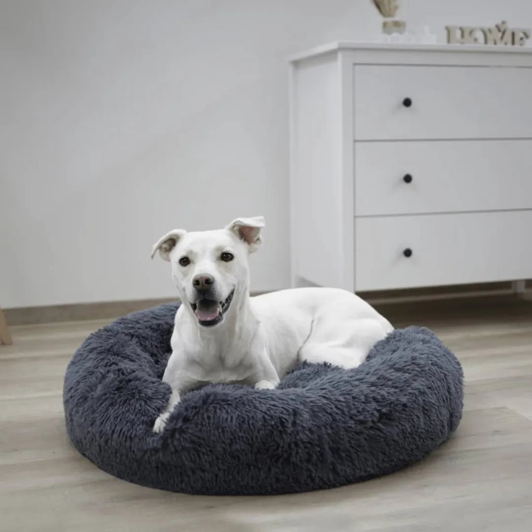 Kerbl Hondenbed Fluffy 60cm - Grijs - afbeelding 5 van 6