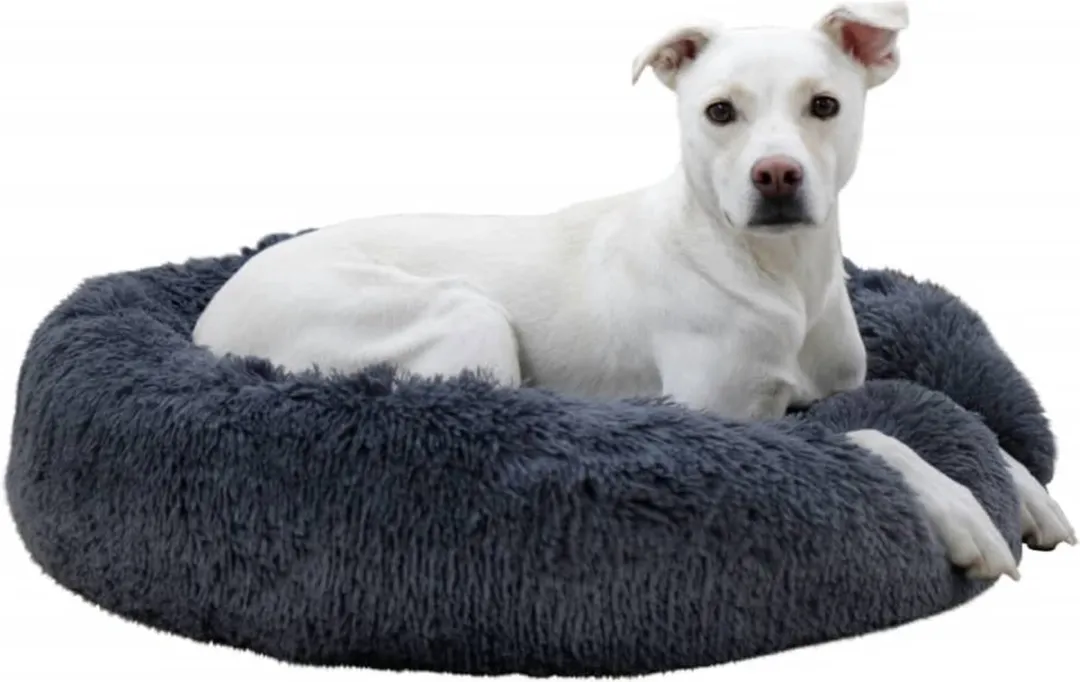 Kerbl Hondenbed Fluffy 60cm - Grijs - afbeelding 6 van 6