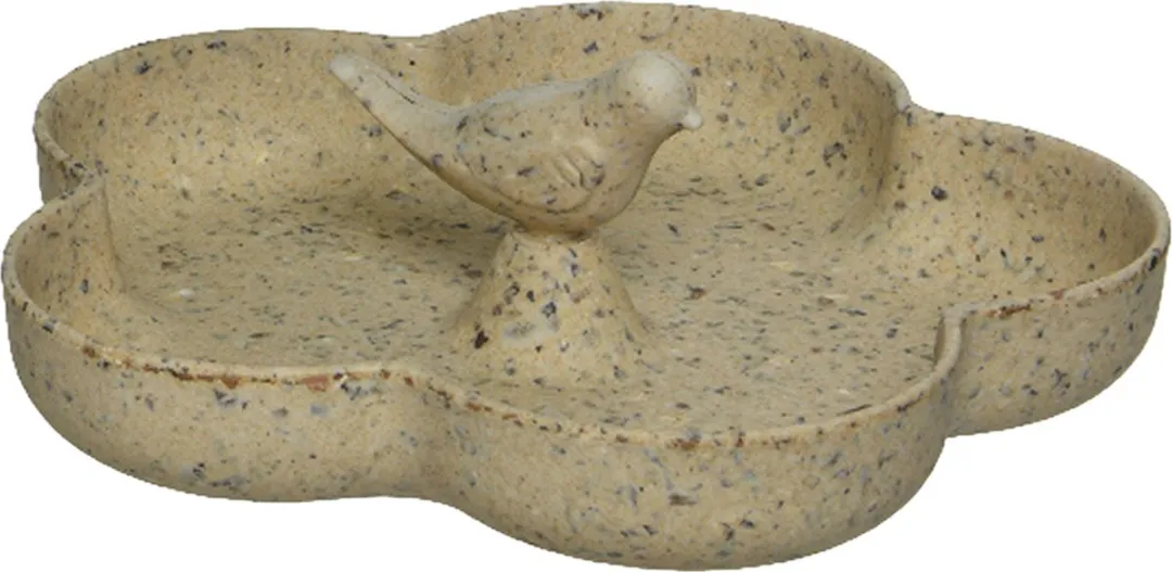 Decoris Vogelbad Lichtbruin 23cm