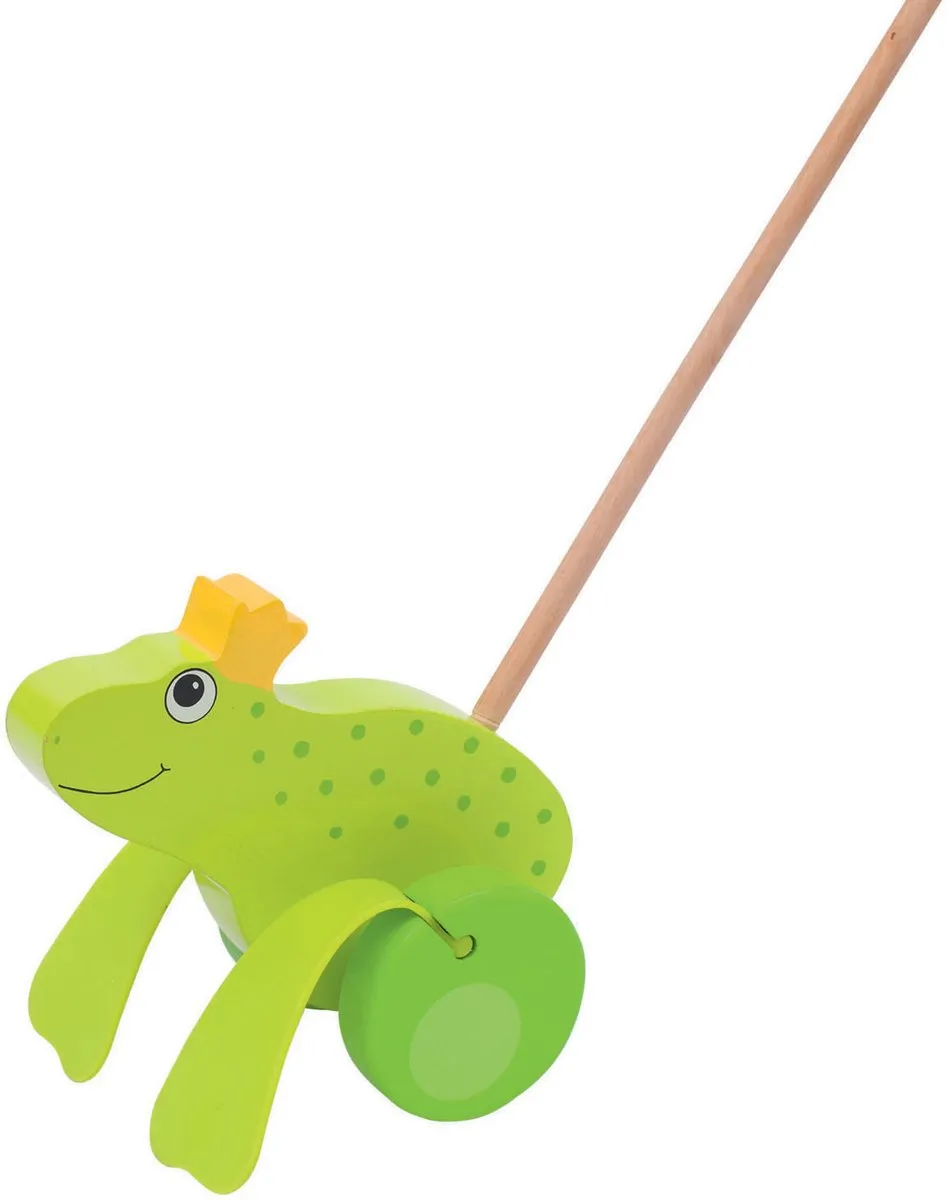 Goki Stokroller Kikker - Groen