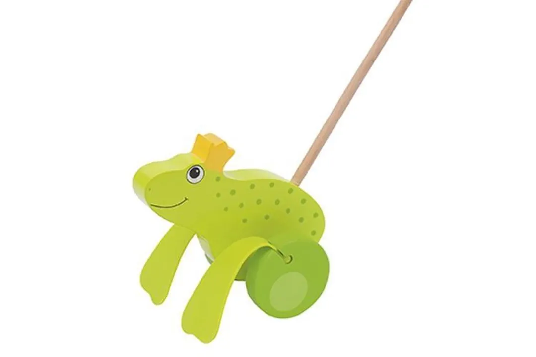 Goki Stokroller Kikker - Groen