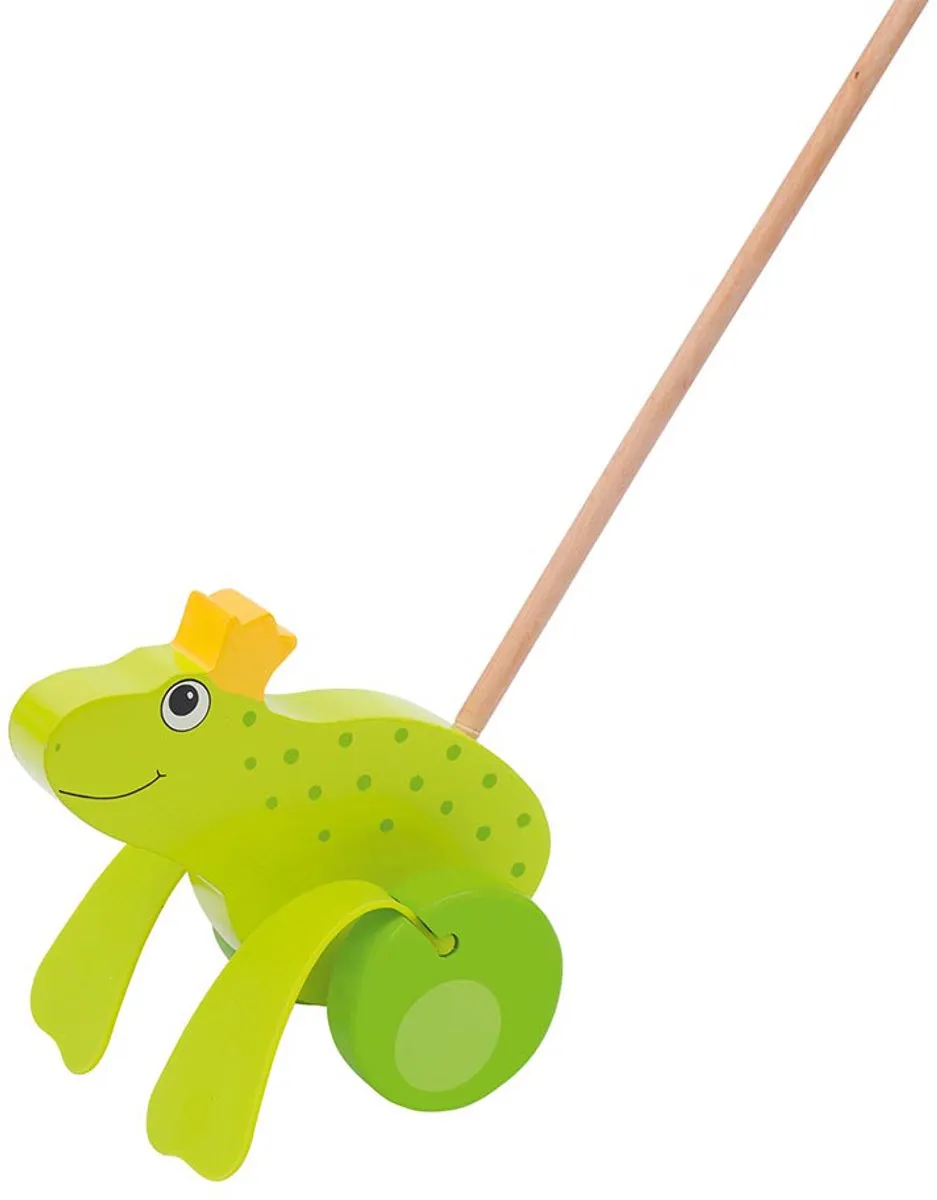 Goki Stokroller Kikker - Groen