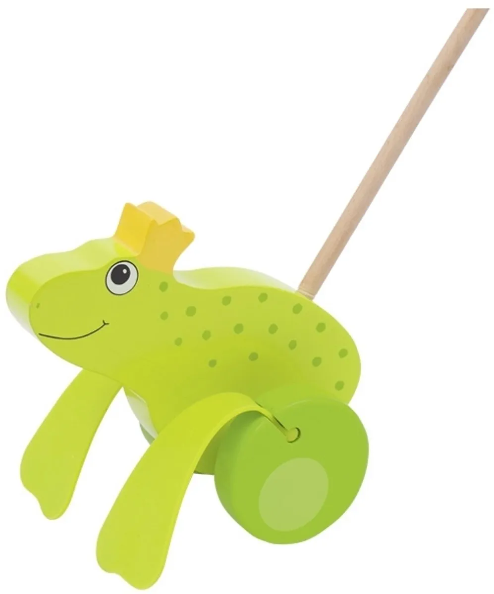 Goki Stokroller Kikker - Groen