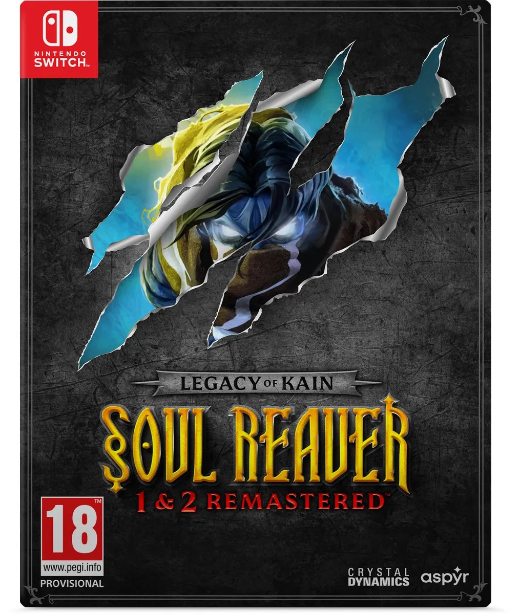 Mindscape Legacy of Kain Soul Reaver 1 & 2 Remastered Deluxe Edition - Nintendo Switch