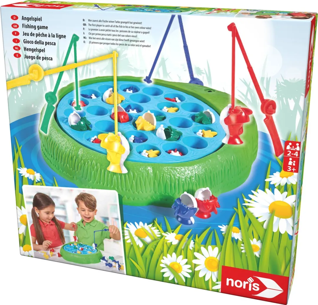 Noris Visspel Hengelspel Actiespel 606062024 - 4 Spelers