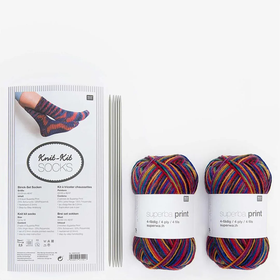 Rico Design Sokken Breien Pakket Tropic