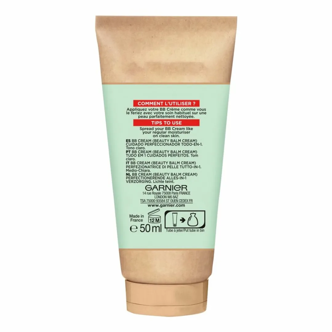 Garnier SkinActive BB Cream Light Anti-Aging 50ml - 10 Stuks