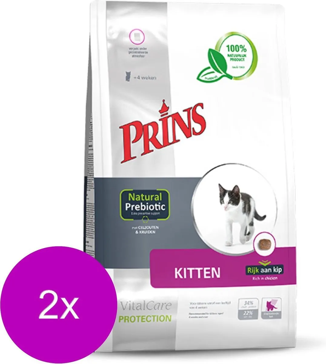 Prins Vitalcare Protection Kitten Kattenvoer